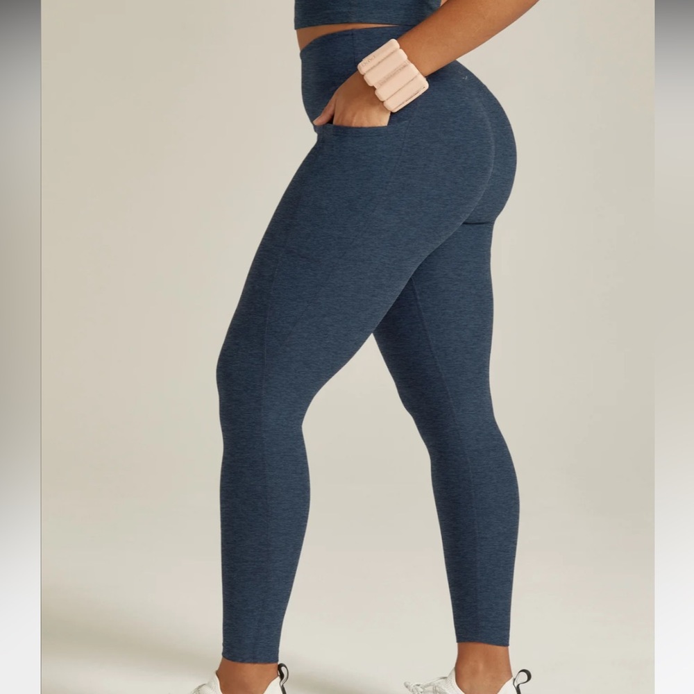 Beyond Yoga Spacedye Out Of Pocket High Waisted Midi Legging